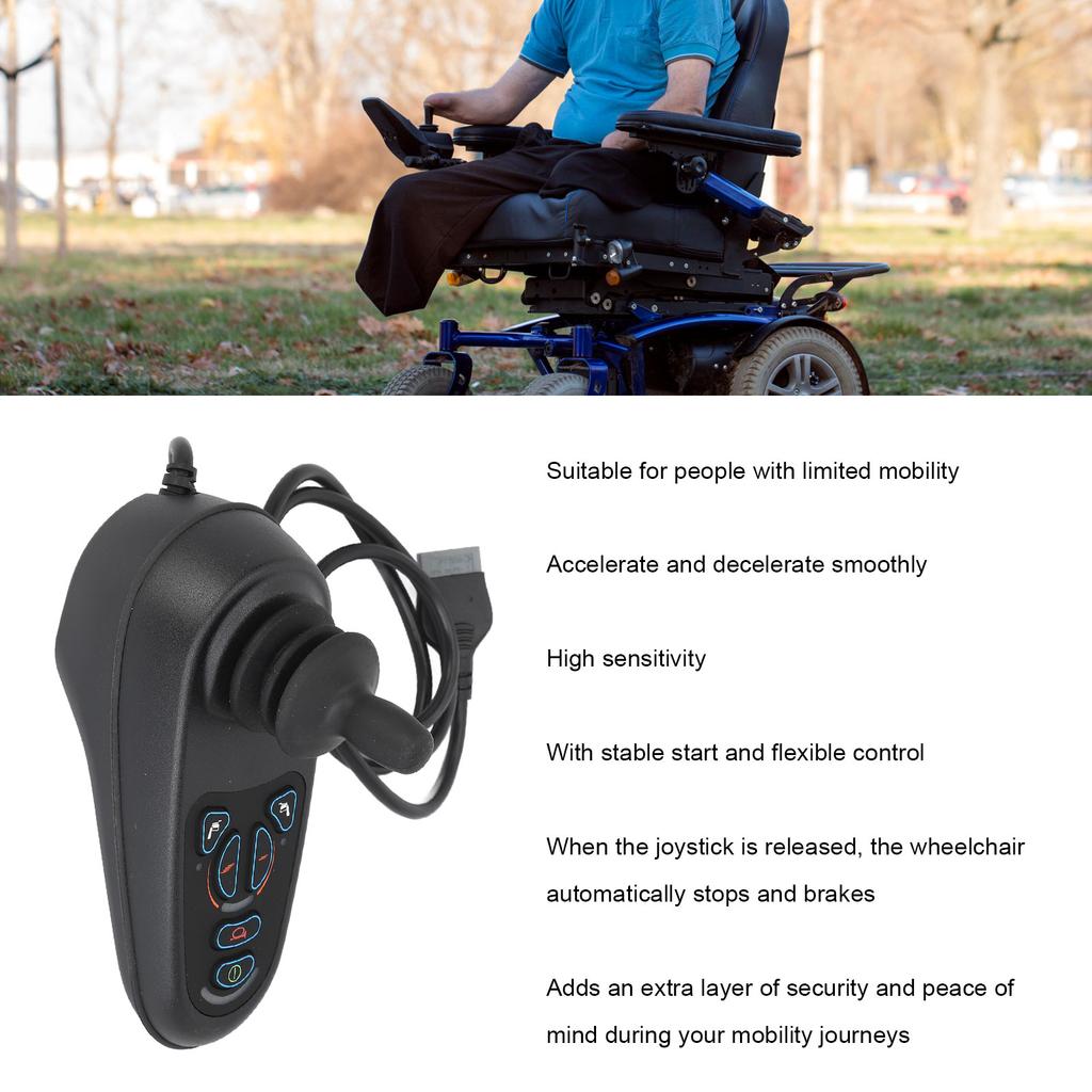 Elektrický invalidní vozík Ovládací panel Horní ovládání Vysoká citlivost Modul joysticku pro invalidní vozík pro PG VR2 D50680