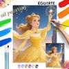 Digital Oil Painting Art Kit Princess Star Fairy Handmade Diy Home Decorations