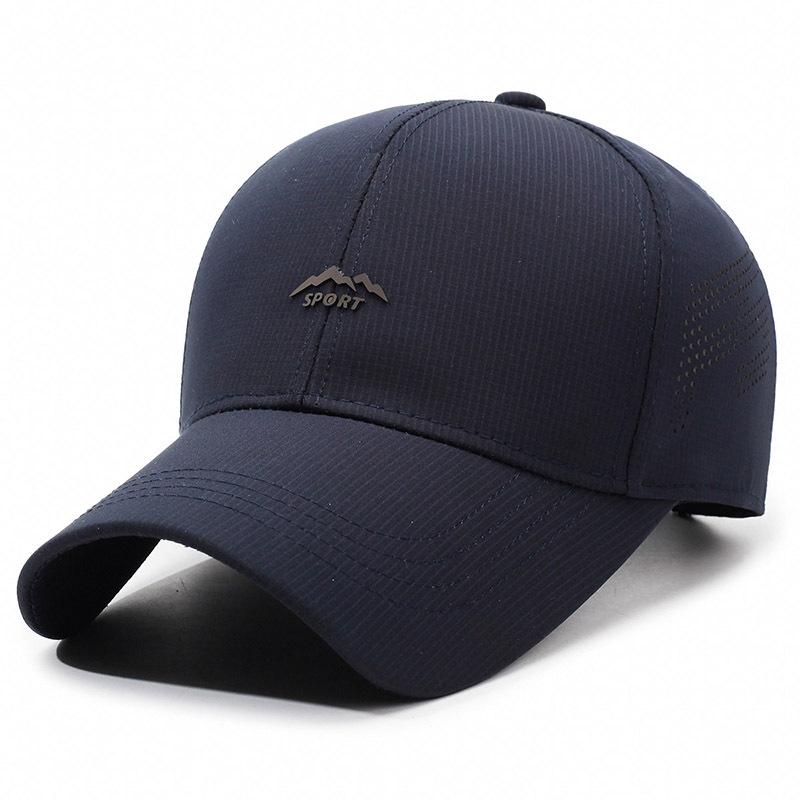 Jaro Léto Středního věku Pánská kšiltovka Čepice na opalování Outdoor Dad Cap Prodyšná kšiltovka