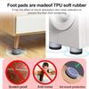 4Pcs Anti Slip Washing Machine Foot Pad Furniture Dampers Stand  Washing Machine Refrigerator