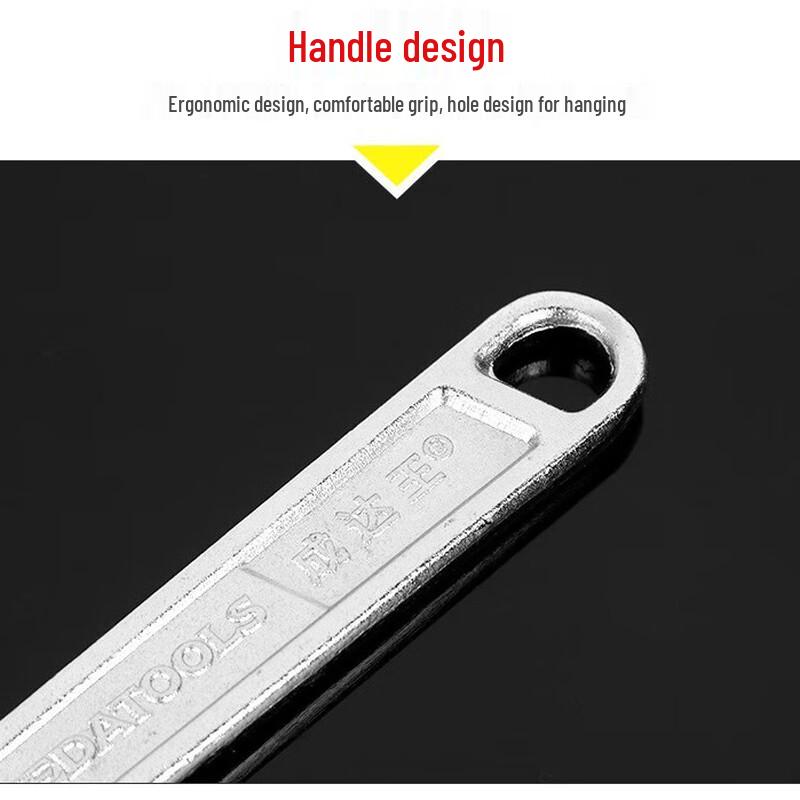 Large Opening Adjustable Pipe Wrench