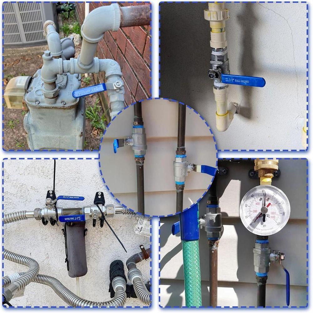 304 Stainless Steel Ball Valve Female Thread Stainless Steel Ball Valve Water Gas Oil System