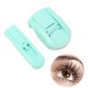 2Pcs Wide Angle Partial Eyelash    Cute Eyelash   S with Replacement Silicone Refill Pad for Women Girls(Green )