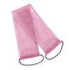 Bath Towel Soft Tough Material Long Drawstring Design Dense Mesh Home Bathroom Back Scrubbing Towel Shower Accessory