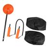 Retractable Ice Awls Ice Fishing Safety Picks Spoon Knee Pads Kit Winter Fishing Equipment