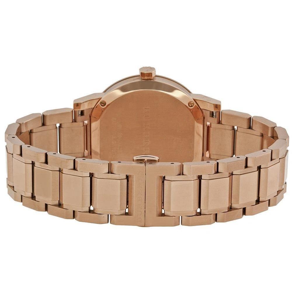 Burberry Orologio da donna BU9034 con quadrante rosa color oro rosa