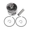 For Leaf Clearing Leaf Blower Easy Install Piston Kit Compatibility Assurance Hassle-Free Setup High Strength Materials