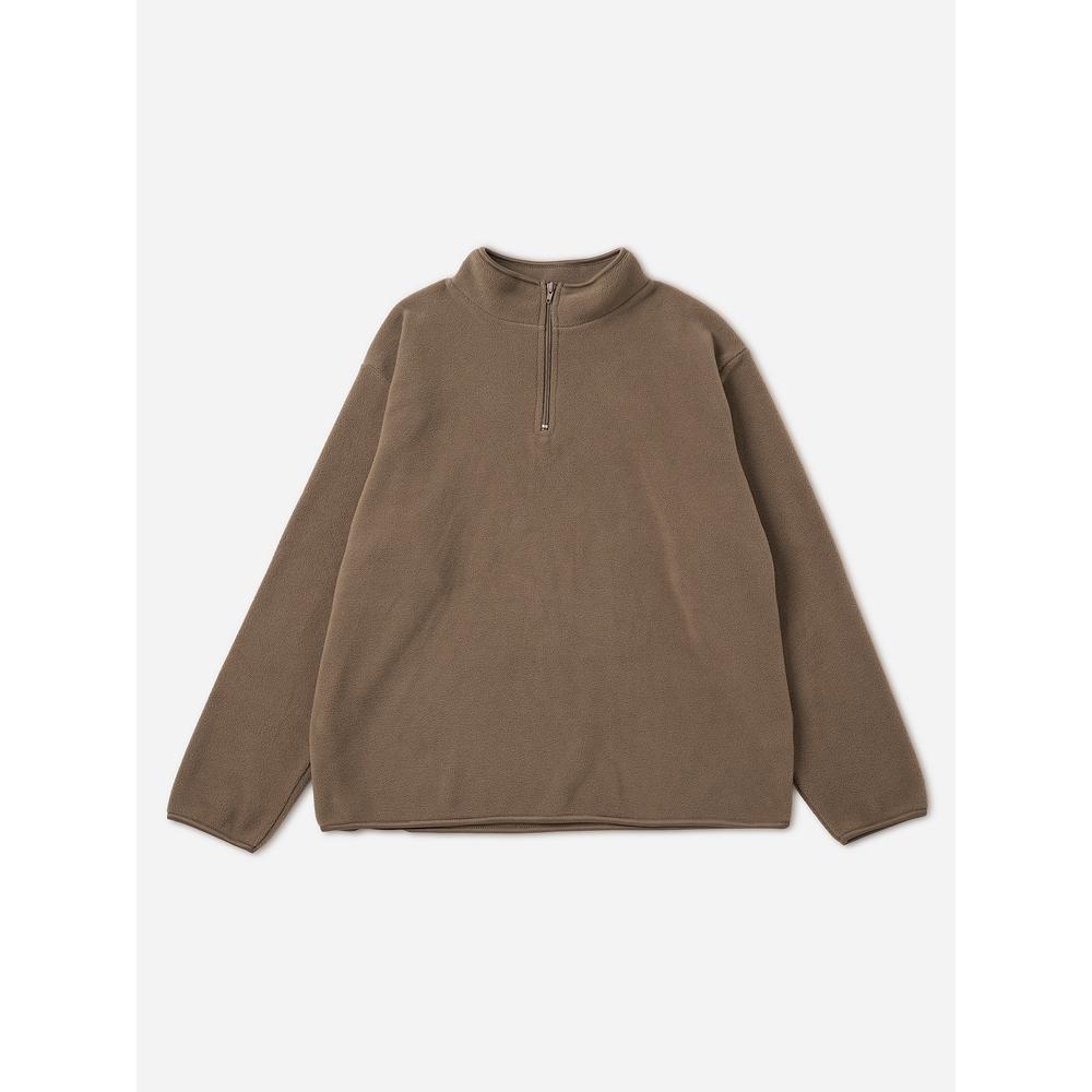 Daiso [common] Half Zip Fleece Xl Khaki