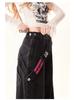 Gradient Side-Zip High-Waist Wide-Leg Jeans for Women - Autumn Collection