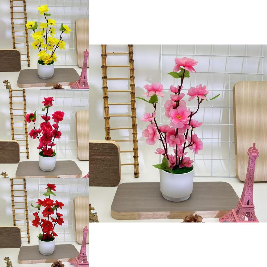 Faux Peach Blossom Tree With Highquality Craftsmanship For Wedding Party And Garden Decor