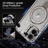 Coque de Protection - BOOLING - pour iPhone 17 - Paillettée avec Cercle Magnétique Ajustable - Gris