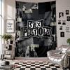 Sex Pistols Wall Tapestry Home Decor Wall Hanging Cloth for Bedroom Living Room Background
