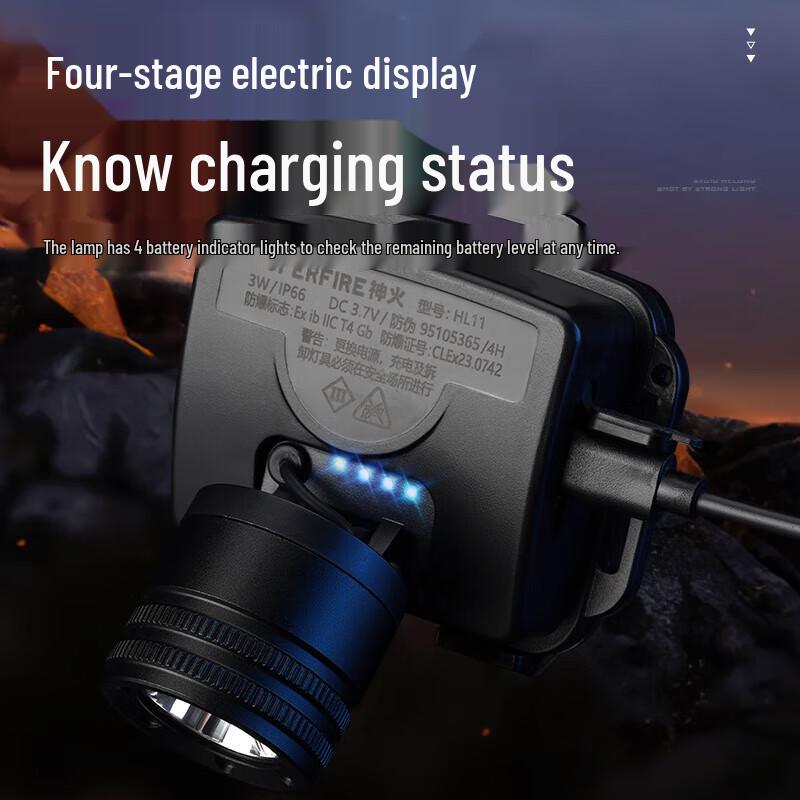 SupFire HL11 Explosion-Proof Mining Helmet Headlamp