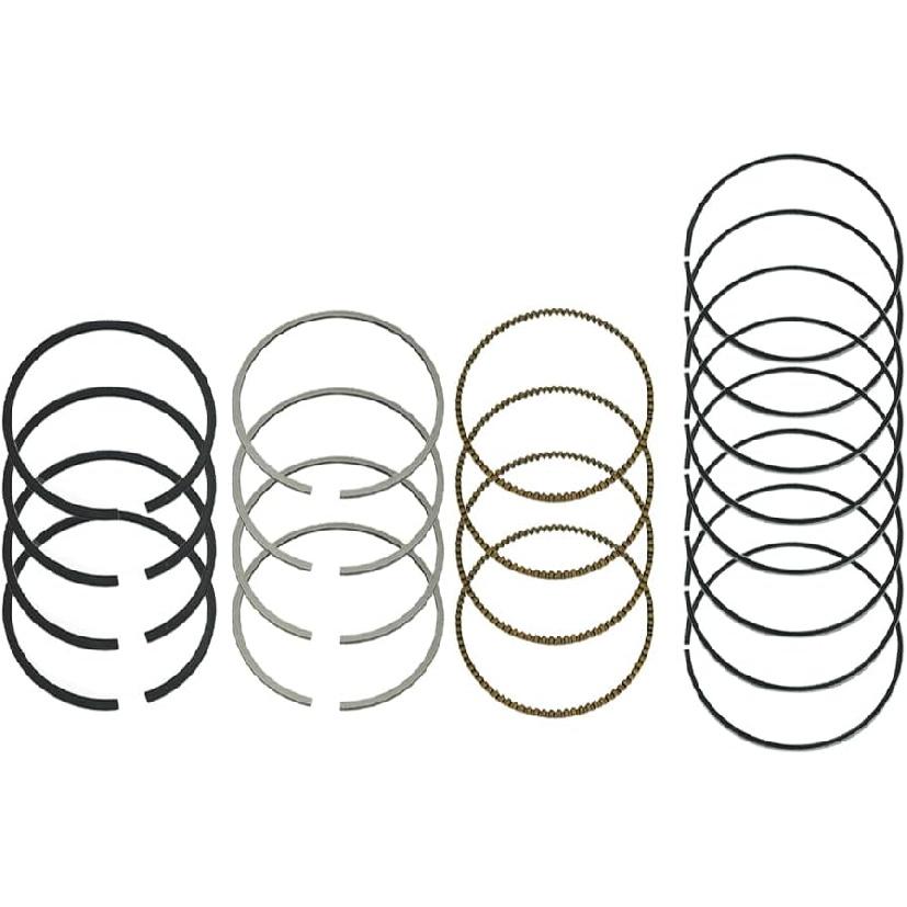 STD Motor Kolbenring Kompatibel mit 06-17 Buick Chevy Pontiac Saturn 2.4L, Ersetzt 9761304910 Kolbenringsatz (Nur für Standardgröße)