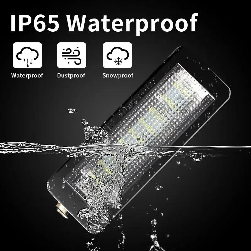 2pcs Car LED License Plate Number Light Lamp Error Free For Benz Smart Fortwo Coupe Convertible 450 451 W450