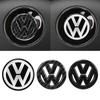 For VOLKSWAGEN VW 40 45 50mm ABS Hollow Out Car Steering Wheel Center Emblem Sticker For Volkswagen Polo VW GTI Golf Jetta Beetl