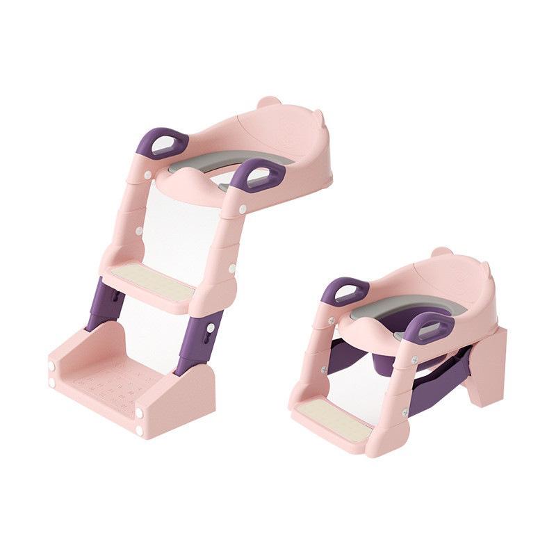 Children's Three-in-One Multifunctional Potty with Step for Boys and Girls