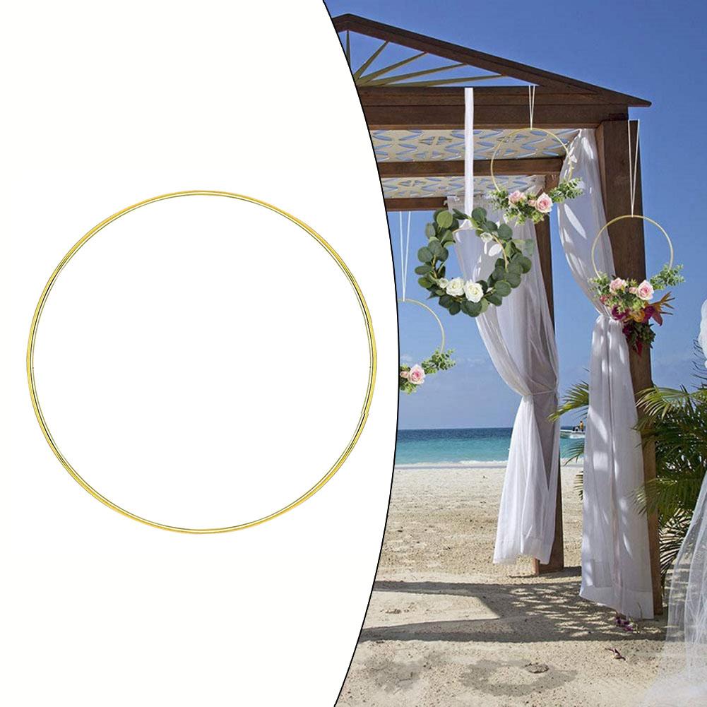 Different Sizes Garland Decoration Garland Hoop Iron Ring