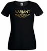 Variant Pagan Druid Withcraft Wicca Celtic Star Knot Black Lady Fit TShirt