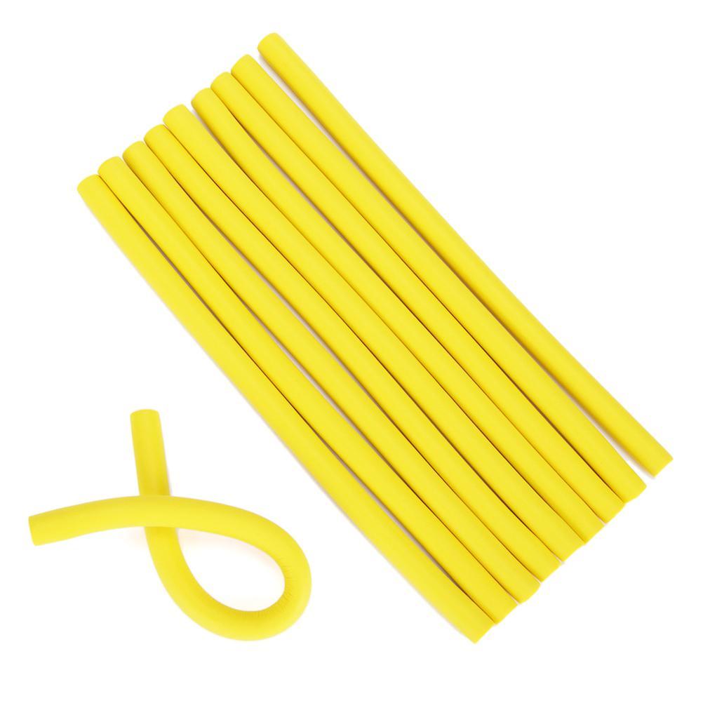 10Pcs Spiral Twist Hair Curlers  Styling Flexible Curler Curling Rods Hairdressing Tools