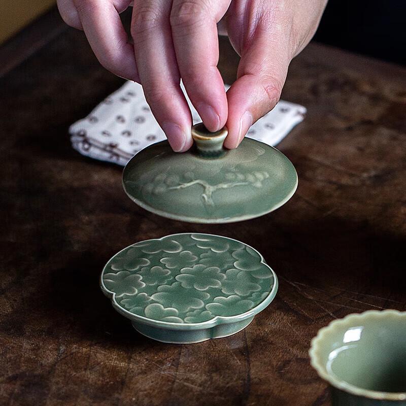 Керамический чайный набор Muyi Yueqing Mitan с крышкой