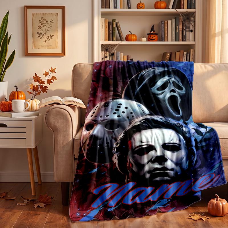 Terrorist killers Custom Flannel Blankets Soft Warm Cozy Throws for Home Decor Holiday Gifts