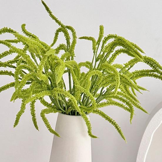 Simulation Rice Wheat Ears Fake Plants Artificial Grass Flower Arrangement Faux Greenery Branch