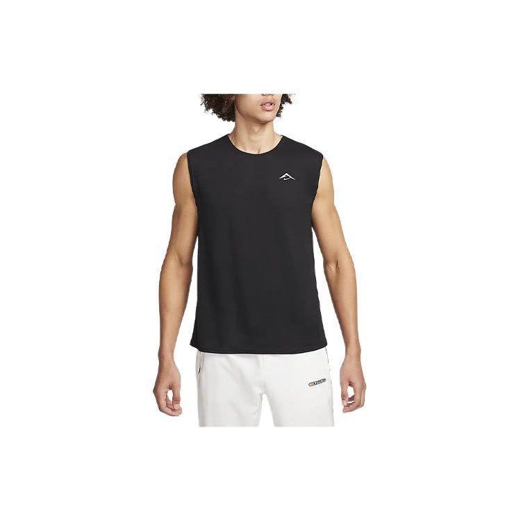 Nike Dri-Fit Quick-Drying Soft Breathable Sleeveless Vest Men Tops Black Coal-Black Summit-White FN3310010