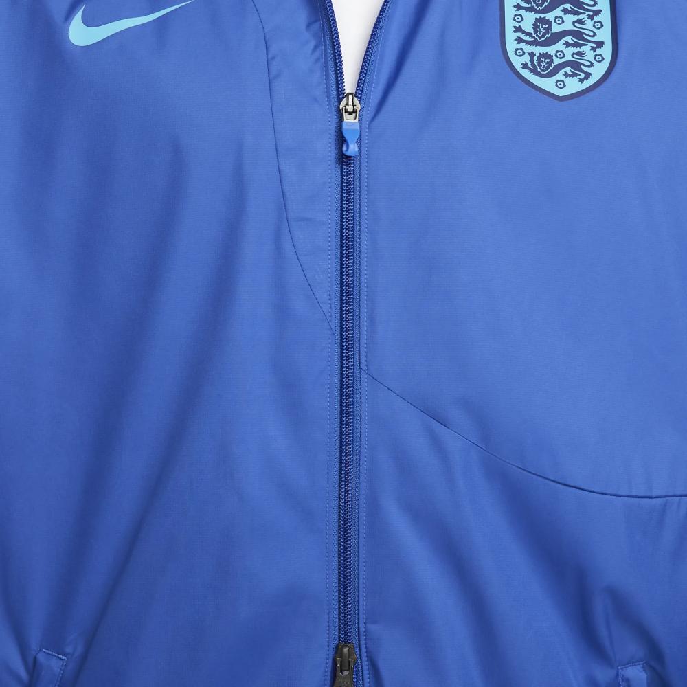 Nike Solid Color Logo Hooded Long Sleeve Soccer Jacket Men Jacket Blue DH4697-480