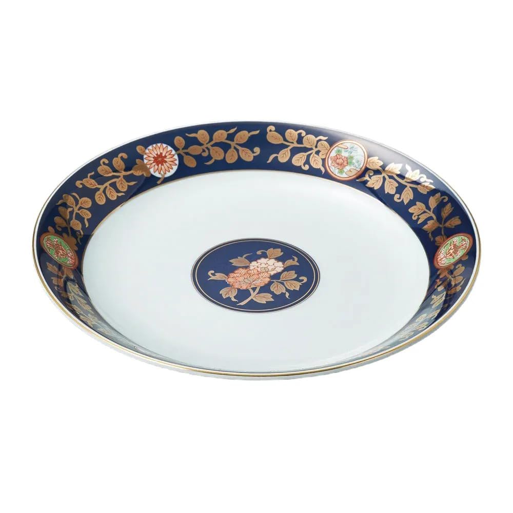 

Old Imari gold plate 9 Arita ware platter No. [27×4cm]