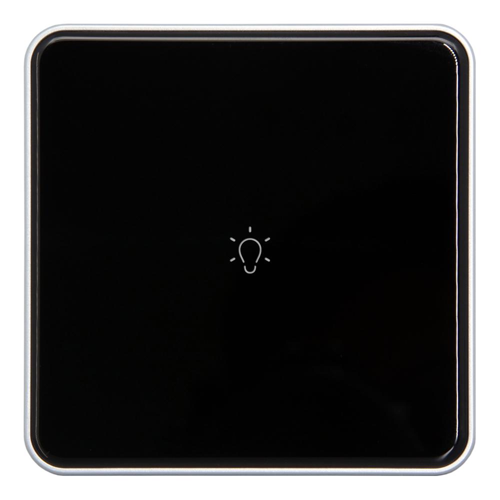 Tuya Smart Switch  250V Neutral Aluminum Frame Glass Smart  Zigbee Wall Light Switch