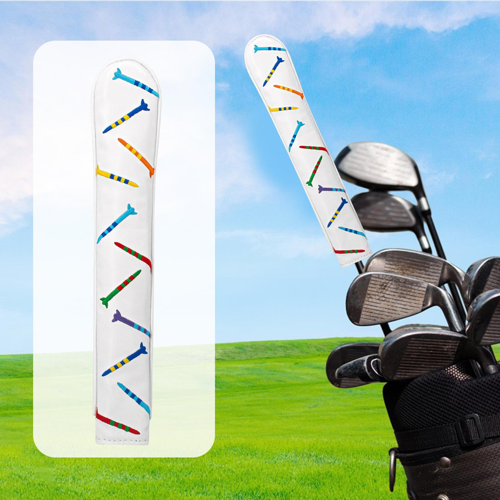 

And Lightweight Golf Alignment Pole Cover, Dustproof Protection with An Easy-tSurface, Easy белый