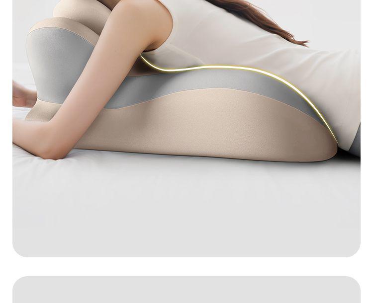 Washable Multi-Functional Neck & Lumbar Support Pillow with Cervical Spine Protection, for Side Sleeping & Maternity Use