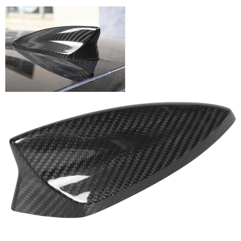 Carbon Fiber Roof Antenna Cover Shark Fin Trim Cap Decoration Fit for Cadillac CT6 XT4 XT5 XTS