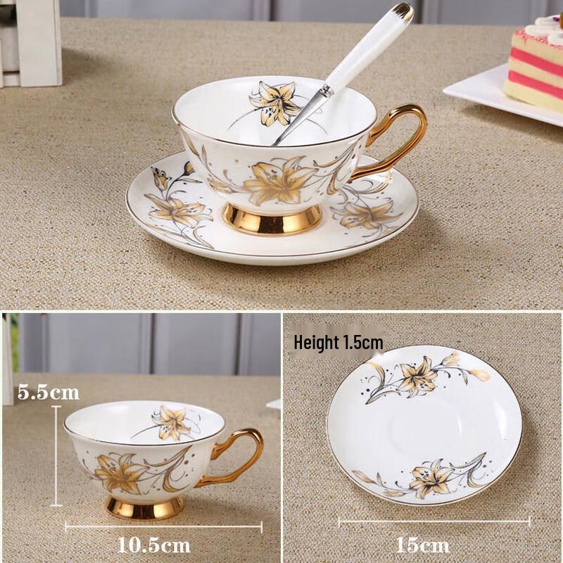 Set de cești de cafea din ceramică de lux ușor