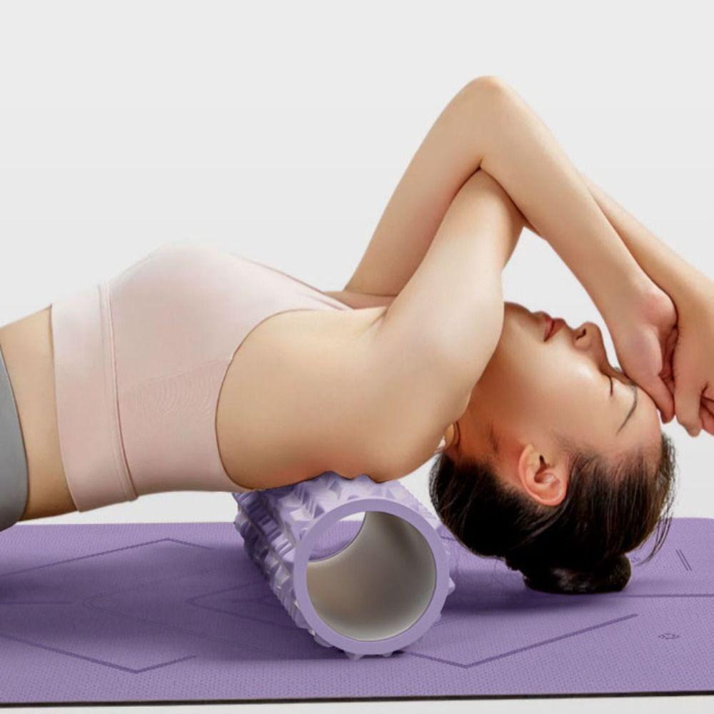 High Density Yoga Foam Roller Trigger Point Fitness Yoga Column Fitness Back Roll  Sports Supplies