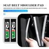 PTHT3 Car Interior Belt Cover Safety Belt Shoulder Protector Mats Auto Accessories For Skoda Kamiq MK3 Roomster Rapid Kodiaq Karoq