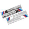 2 PCS M Motorsport Sticker Car Side Door Reflective Sticker For BMW X1 X3 X5 X6 M3 M5 M6 E46 E39 E90 E60 E36 Car Styling