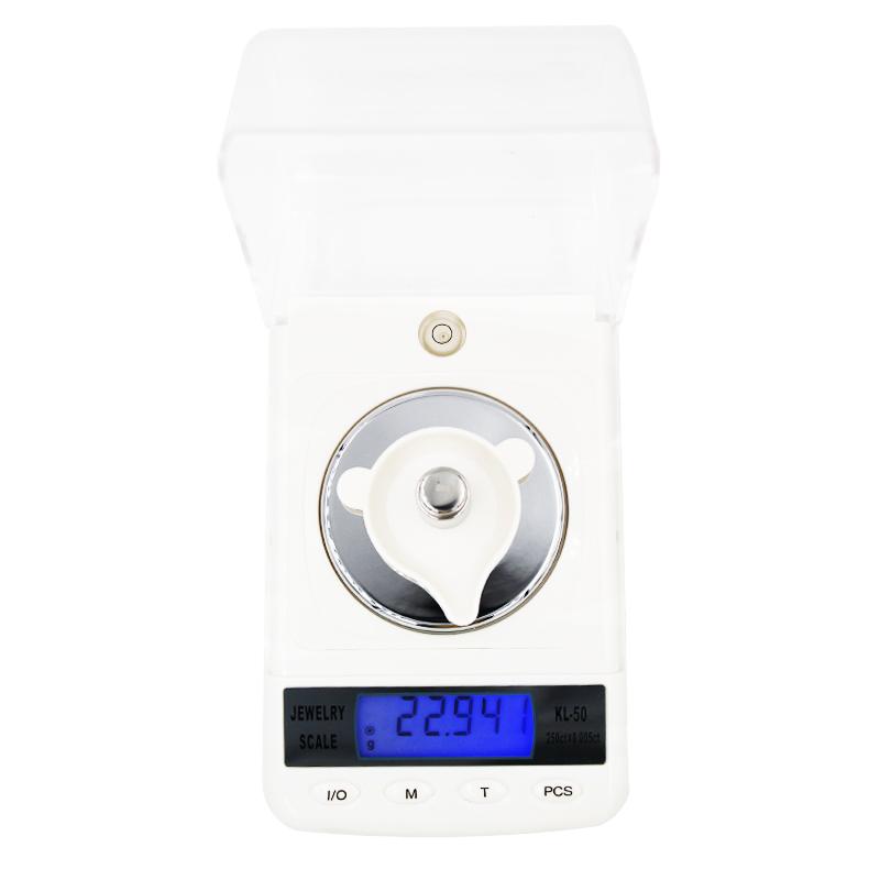 50g 0.001g High Precision Electronic Scale Digital Jewelry Scale Diamond Gem Carat Scales Laboratory Weighing Balance