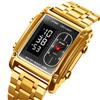 Skmei Three Time Zones Men's Digital Sport's Watches LED Waterproof Chronograph Quartz Wristwatch Male Alarm Clock