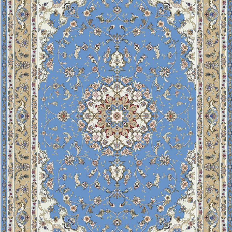 Indian Moroccan Carpet Area Rug Floor Mats Ethnic Style Children Play Mat Bedroom Trendy Non-slip Living Room Flannel Home Decor