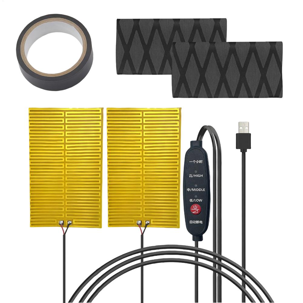 

For Scooter Handle Bar Grips For Motorcycle Temperature Control Heated Grips Pad Warmer Sleeve For Van Bicycle Atv Dirtbike