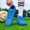 Scarpe da Calcio Multisuperficie Uomo Antiscivolo Scarponcini da Calcio Tacchetti Traspiranti Erba Sintetica Allenamento Esterno Partita Comfort Sneakers