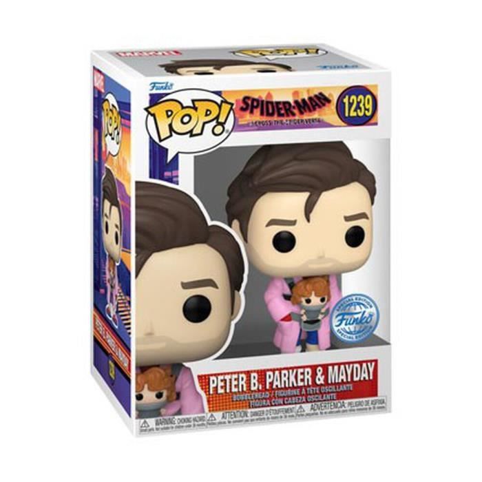 Figurine Funko Pop! N°1239 | Spider-man Across The Spiderverse | Peter B. Parker