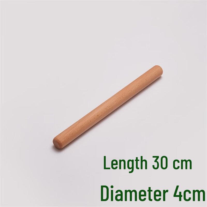 Ruhan Solid Wood Thickened Rolling Pin