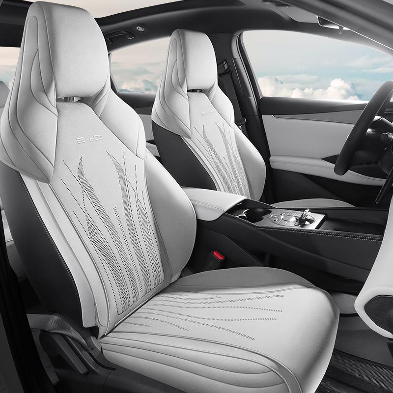 BYD Seal 06 DMI Suede Car Seat Cushion - Full Coverage Saddle Pad Cover