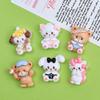 Kawaii Animal Cartoon Resin Shoe Buckle & DIY Jewelry Hair Clip Accessories
