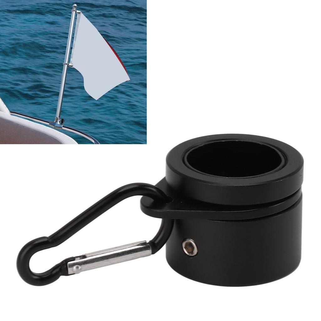 Kit 2 Pezzi G3Celsius4 Asta Portabandiera in Lega di Alluminio Rotante a 360 Gradi Kit di Fissaggio Anti-Avvolgimento per Asta Portabandiera