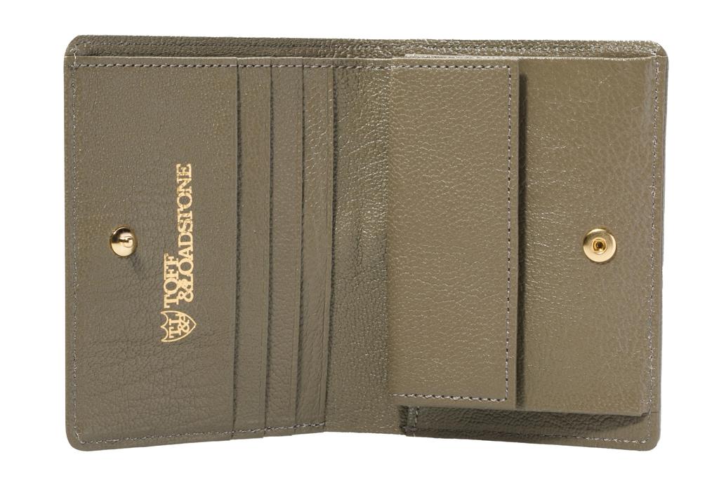[Toff and Loadstone] Rosette Folded Wallet Lizard