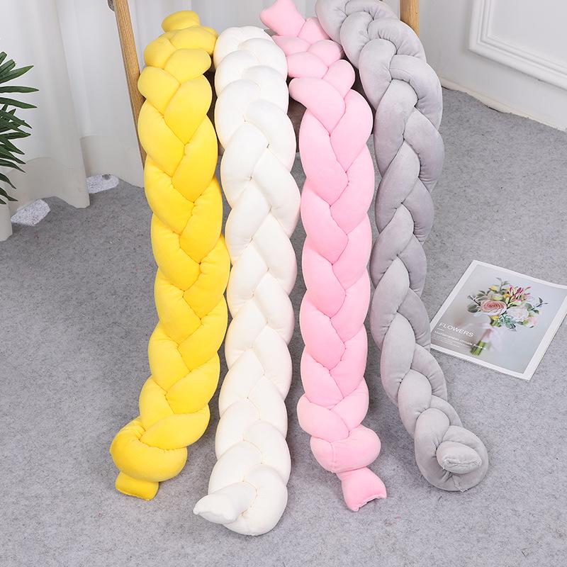 Nordic Denmark Handmade Children s Room Braided Bed Bumper 1m